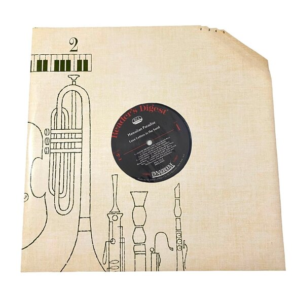 Vintage 70s Reader's Digest Hawaiian Paradise 5 Disc Vinyl LP Set Dynagroove USA - Picture 5 of 8